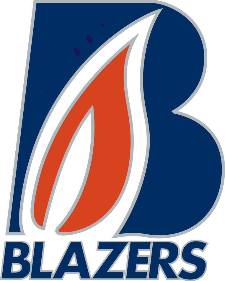 Kamloops Blazers 2015-Pres Primary Logo iron on heat transfer
